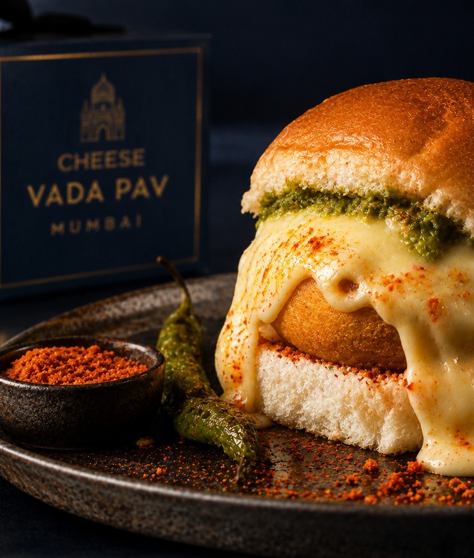 Cheese Vada Pav — signature dish